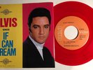 Elvis Presley / If I Can Dream & Edge Of Reality / RCA Red Vinyl 45 w PS / Mint