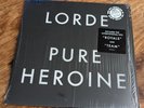 Lorde - Pure Heroine - 12in LP - Featuring Royals - Inserts  OG Shrink w/hype