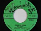 Reggae/Soul 45 CYNTHIA RICHARDS Clean Up Woman / Jungle Fever on Treasure Isle