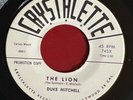 Duke Mitchell The Lion b/w Strike Crystalette DJ 45