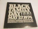 Louis Farrakhan: Black Family Day Vinyl LP, May 27th, 1974, Elijah Muhammad 