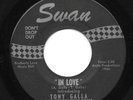 Tony Galla - In Love SWAN 45 Northern Soul Original VG Hear