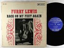 Furry Lewis - Back On My Feet Again LP - Prestige Bluesville Mono RVG VG+