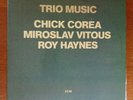 Chick Corea Miroslav Vitous Roy Haynes Trio Music [1982] Vinyl 2xLP US Jazz ECM