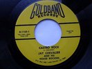 JAY CHEVALIER 45 'CASTRO ROCK' USA GOLDBAND WILD 1960 ROCKABILLY c1970 RE VG++
