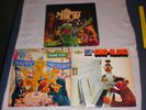 3 Sesame Street LPs Happy Birthday, Muppet Show, Bert & Ernie Sing-a-Long
