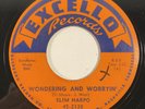 Excello 2138 Slim Harpo - Wondering & Worryin' / Strange Love, Blues 7