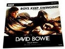David Bowie-Boys Keep Swinging-Rare Japan 7” Vinyl-With Picture Lyric Sheet-NM