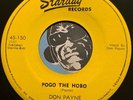 DON PAYNE Country 45 Starday #150 Pogo The Hobo b/w Forever