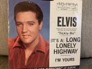 Elvis Presley-Tickle Me /I'm Yours/ Long Lonely Highway- 45rpm w/ Picture Sleeve