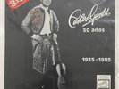 CARLOS GARDEL - 50 AÑOS 1935-1985 - 1985 COLOMBIAN TRIPLE LP, GATEFOLD, TANGO