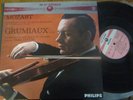 ARTHUR GRUMIAUX  DAVIS / MOZART concertos nos  3 & 5  /  PHILIPS HI-FI SETREO