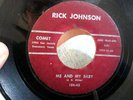 RICK JOHNSON Rare 1959 Garage ROCK 45 ME and My Baby / Broken Heart COMET Label
