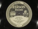 78 RPM -- Mike Landau Oakland Terrace Orch., Edison 52538 