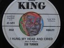 HEAR Zeb Turner 45 I Hung My Head / It Just Tears Me Up rockabilly country bop