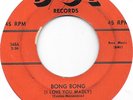 VINCE CASTRO Bong Bong (I Love You Madly) on Doe original doo wop 45 HEAR