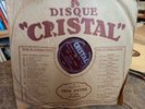 Le Long de La Volga Les Yeux Noirs Russian Vinyl Disk Crystal 78 RPM 5541