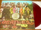 The BEATLES Sgt. Pepper's Lonely Hearts Club Japanese RED colored vinyl LP Odeon