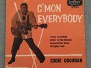 Eddie Cochran C'Mon Everybody Vinyl 45 7 Summertime Blues London American RARE