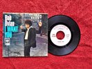 BOB DYLAN    I WANT YOU   WHITE LABEL PROMO 45 & PICTURE SLEEVE