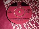 THE KOOBAS -1966 7” N-MINT VINYL (you’d Better Make Up Your Mind  ) ￼45 Single