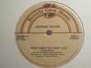 JOHNNIE TAYLOR WHAT ABOUT MY LOVE 12