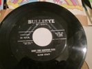 ROCKABILLY- CLYDE STACY - HONKY TONK HARDWOOD FLOOR 45 vg+  ORIG 1959 BULLSEYE