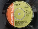 The Reggae Girls 'Rescue Me' / Soul Mates 'Unity.. (U.K.) Nu Beat. Reggae 1969
