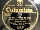Jazz-78 RPM-Fats Waller-I'm Crazy Bout My Baby/Draggin' My Heart Around-Hot-V+