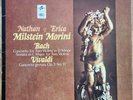 BACH * DOUBLE CONCERTO, ETC. * MILSTEIN & MORINI, SAX 2579, ED1. RAREST. NM