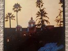 Eagles Hotel California Asylum 7E1084 poster 1st 1976 Inner EX-/VG+ Record Vinyl