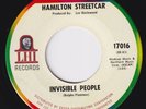 HAMILTON STREETCAR Invisible People SCORCHING psych garage 45 Lee Hazlewood HEAR