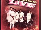 THE TEMPTATIONS LIVE  GORDY RECORDS 921 EXCELLENT VINYL LP 113-53W