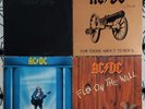 AC/DC Vinyl LP Lot-Back in Black, Those About to Rock, Who Made Who, Fly on Wall