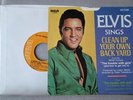 Original Elvis Presley USA 45, Clean Up Your Own Backyard/The Fair Is Moving On,