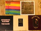 THE BAND-5 VINYL ALBUMS inc. STAGE FRIGHT & THE LAST WALTZ