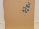 RARE THE WHO LIVE AT LEEDS ORIGINAL 1970 LP - Blue & White label print + Inserts