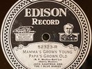 Edison 52323 Jack Kaufman 7 Blue Babies MAMAS GROWN YOUNG  78 rpm JAZZ 1928  E+