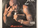 2Pac - All Eyez On Me - 1996 - 3-LP RECORD - Death Row - Tupac - DRS1255004 - VG