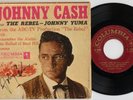Rare Johnny Cash Autographed EP - The Rebel-Johnny Yuma - Columbia # B-2155