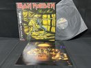 IRON MAIDEN PIECE OF MIND EMI 91057 VINYL JAPAN LP OBI EX-/EX