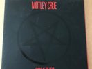 Motley Crue Shout At The Devil 1983 Elektra Vinyl LP ORIGINAL w insert