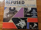 Refused - The Shape Of Punk To Come Clear Blue Swirl Vinyl x/500 Newbury Comics