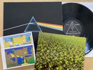 PINK FLOYD THE DARK SIDE OF THE MOON 1973 ORIG US VINYL 2 STICKERS 1 POSTER EX