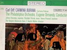 Orff Ormandy Philadelphia - Carmina Burana (Cantiones Profanae) Vinyl LP