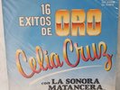 CELIA CRUZ CON LA SONORA MATANCERA 16 EXITOS DE ORO DISCO VINYL 1992 LP COLOMBIA