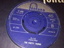 THE PRETTY THINGS 7” VINYL  * SINGLE *1966 45 MOD BEAT COME SEE ME /£.s.d. Psych