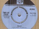 TWO OF EACH**TRUST**POP**STOCK COPY**THE PYE LABEL**LISTEN TO IT