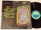 VARIOUS - J R R Tolkien Poems And Songs Of Middle Earth - USA Lp TC 1231 1976
