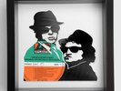 The Blues Brothers - Original Soundtrack - Framed Vinyl Record Art 1980